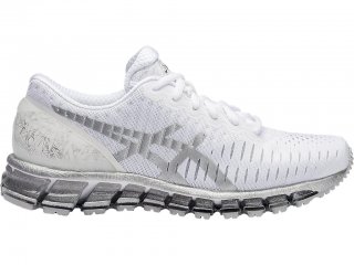 Asics Gel-Quantum 360 Running Shoes For Women White 821JJIVI