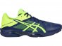 Asics Gel-Solution Speed 3 Tennis Shoes For Men Indigo Blue/Yellow 709XXNIM