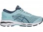 Asics Gel-Kayano 24 Shoes For Kids Blue/White 317JMZIP