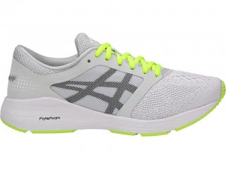 Asics Roadhawk Ff Running Shoes For Women Grey/Black/Yellow 466QROZI