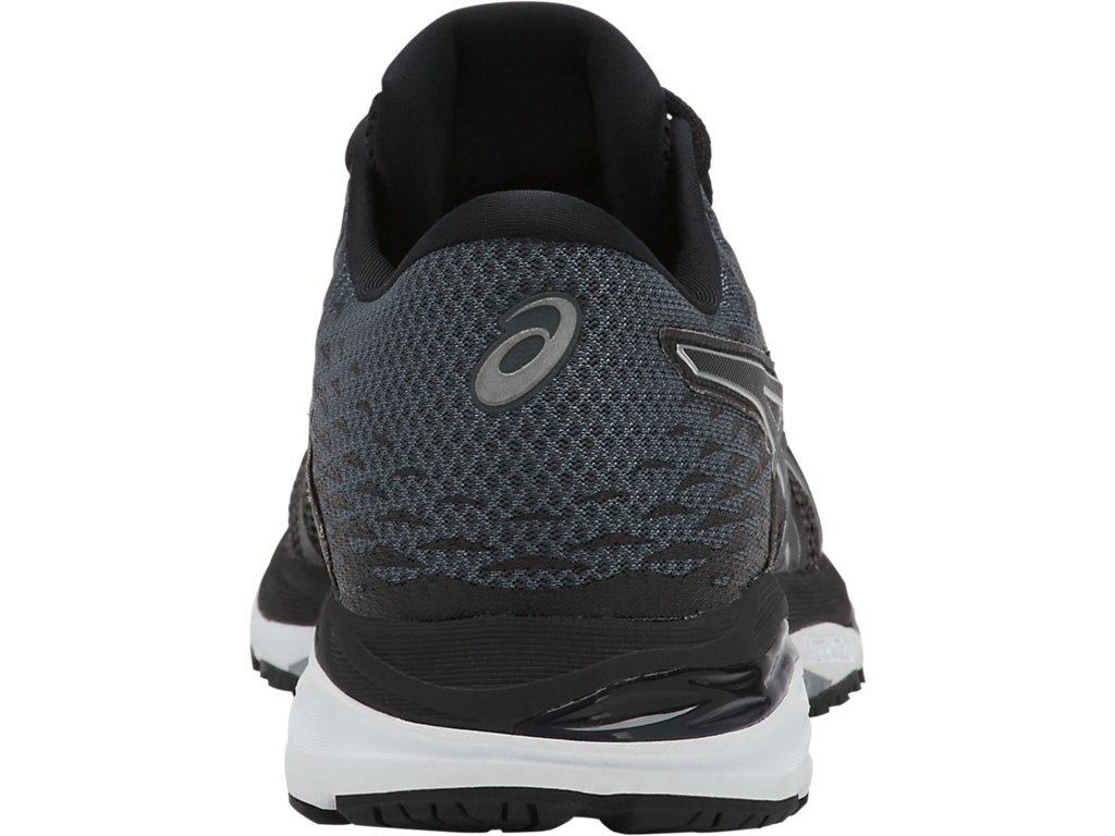 Asics Gel-Cumulus 19 Running Shoes For Men Black/White/Black 004WRJVS