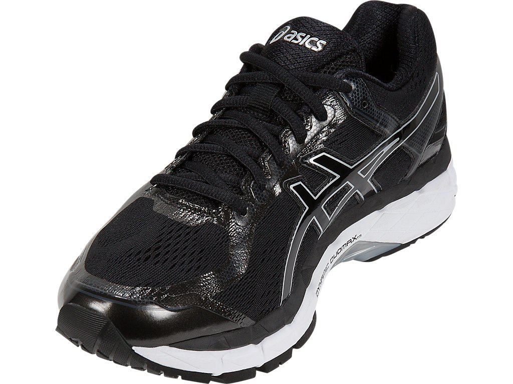 Asics Gel-Surveyor 5 Running Shoes For Men Black/White 019XHERB