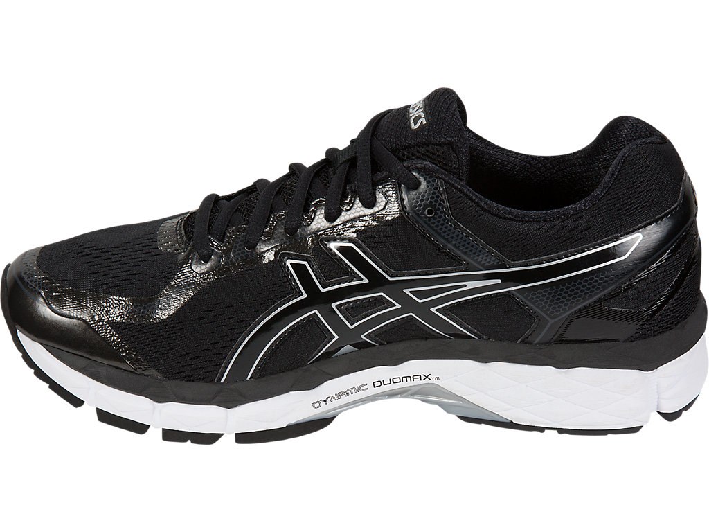 Asics Gel-Surveyor 5 Running Shoes For Men Black/White 019XHERB