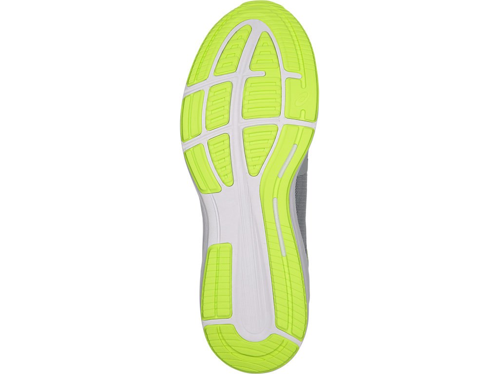 Asics Roadhawk Ff Running Shoes For Men Grey/White/Yellow 023MCMCV