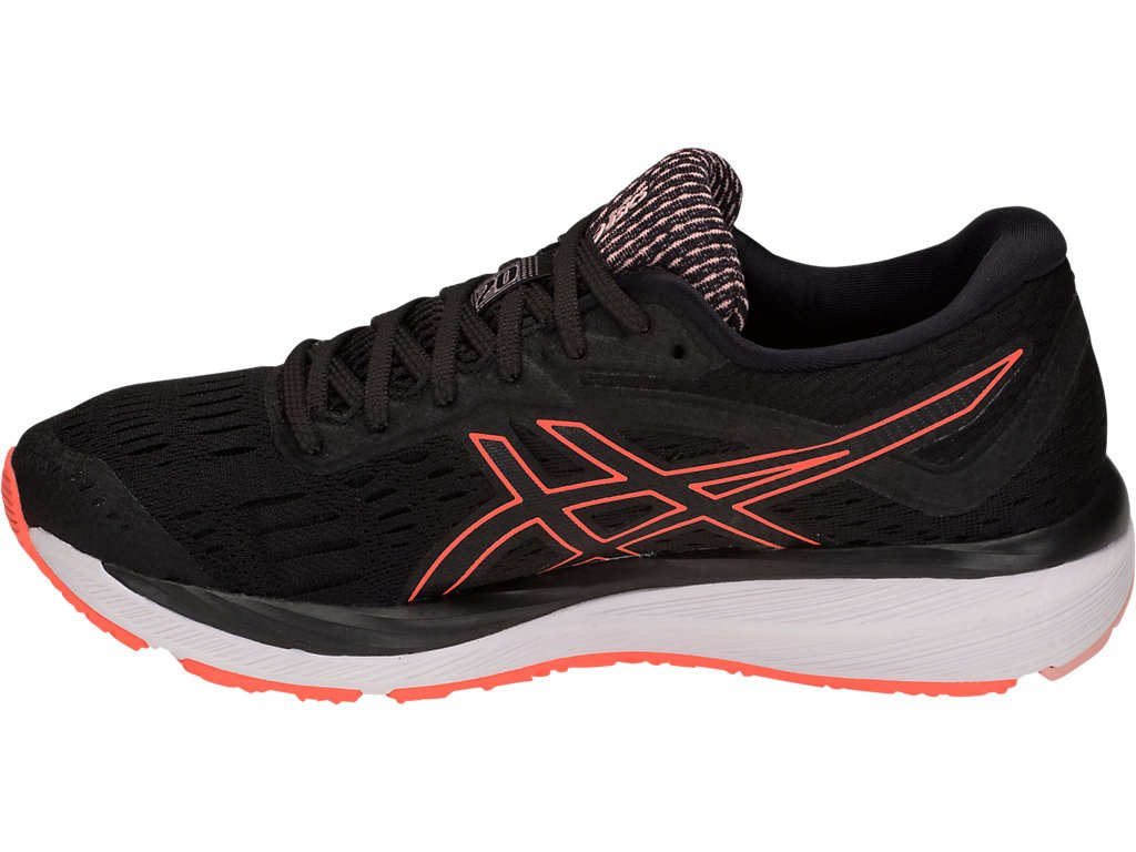 Asics Gel-Cumulus 20 Running Shoes For Women Black/Coral 025TXENC