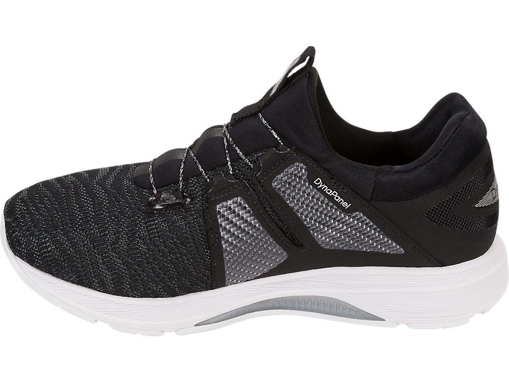 Asics Dynamis Running Shoes For Women Dark Grey/Black/White 031CELQF