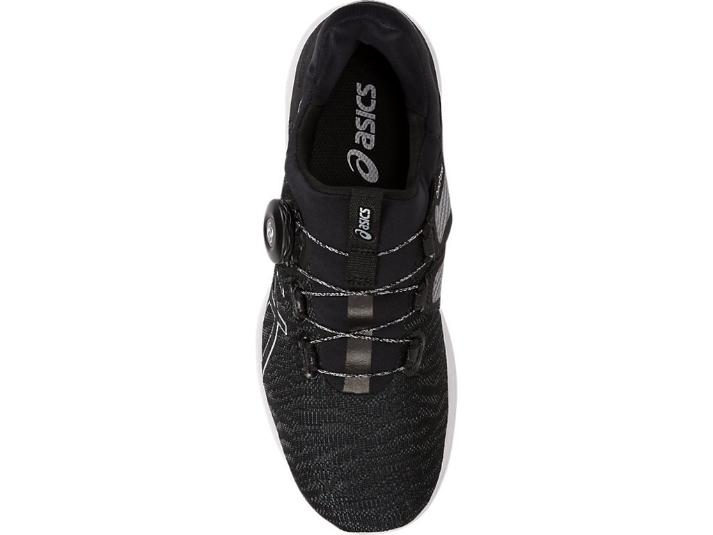 Asics Dynamis Running Shoes For Women Dark Grey/Black/White 031CELQF