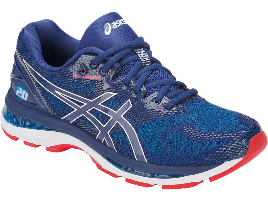 Asics Gel-Nimbus 20 Running Shoes For Men Blue 031FXEOA