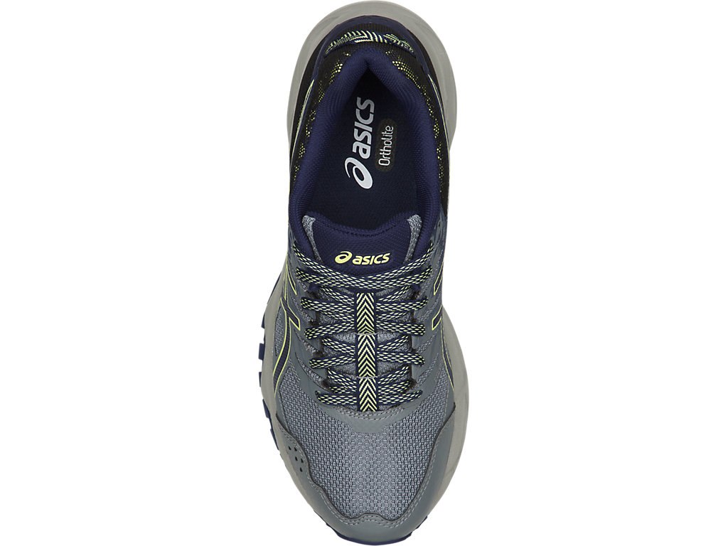Asics Gel-Sonoma 3 Running Shoes For Women Grey/Indigo Blue/Light Green 032BFGZM