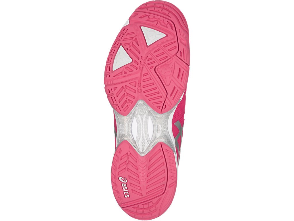Asics Gel-Solution Speed 3 Tennis Shoes For Women Red/Silver/White 033VVBZG