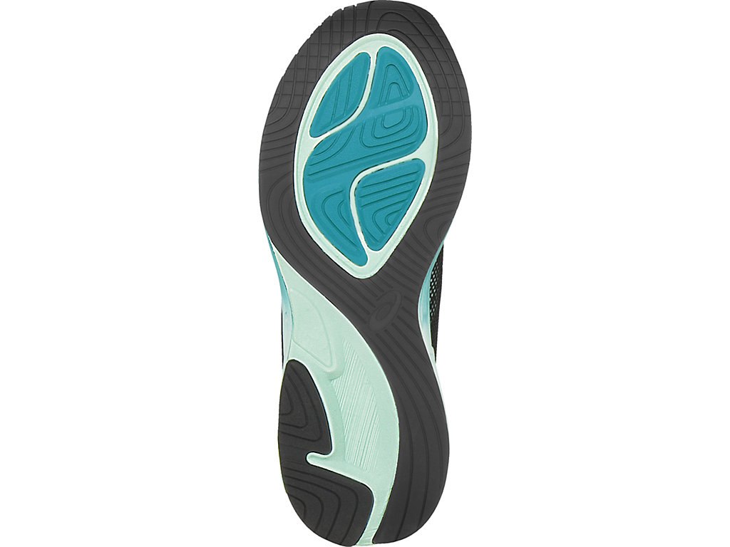 Asics Noosa Ff Running Shoes For Women Black/Green 037DVCJP