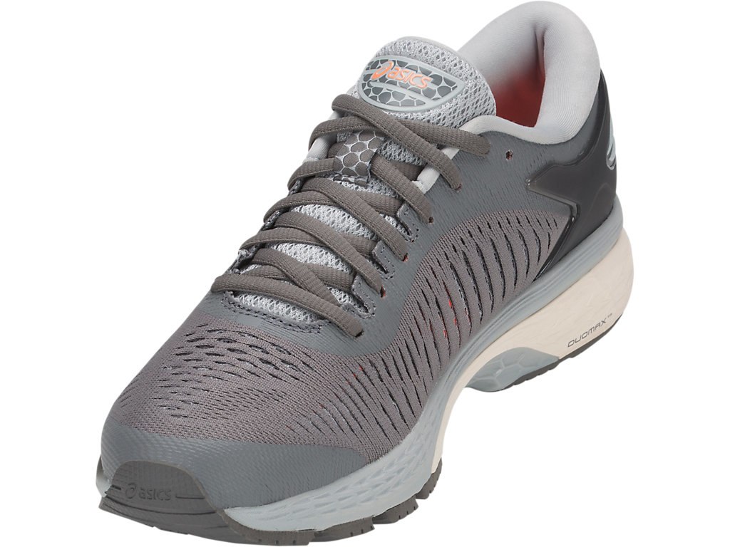 Asics Gel-Kayano 25 Running Shoes For Women Dark Grey 044JFZTJ