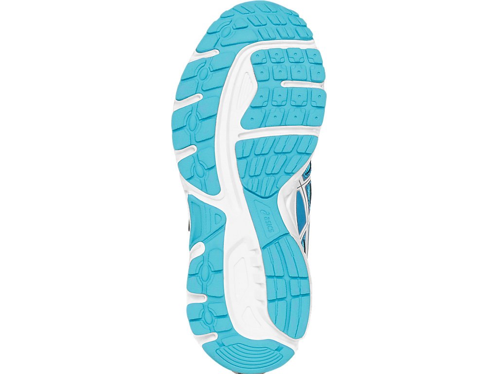 Asics Pre-Contend 4 Ps Running Shoes For Kids Light Turquoise/White/Yellow 045TDCJM