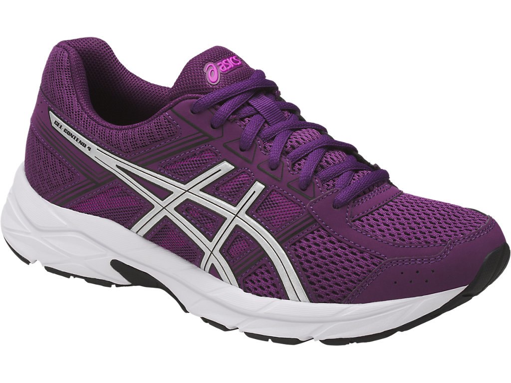 Asics Gel-Contend 4 Running Shoes For Women Silver/Black 051QQGCL