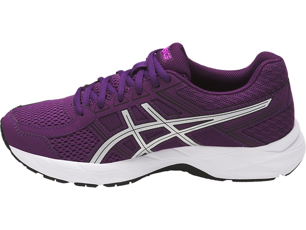 Asics Gel-Contend 4 Running Shoes For Women Silver/Black 051QQGCL