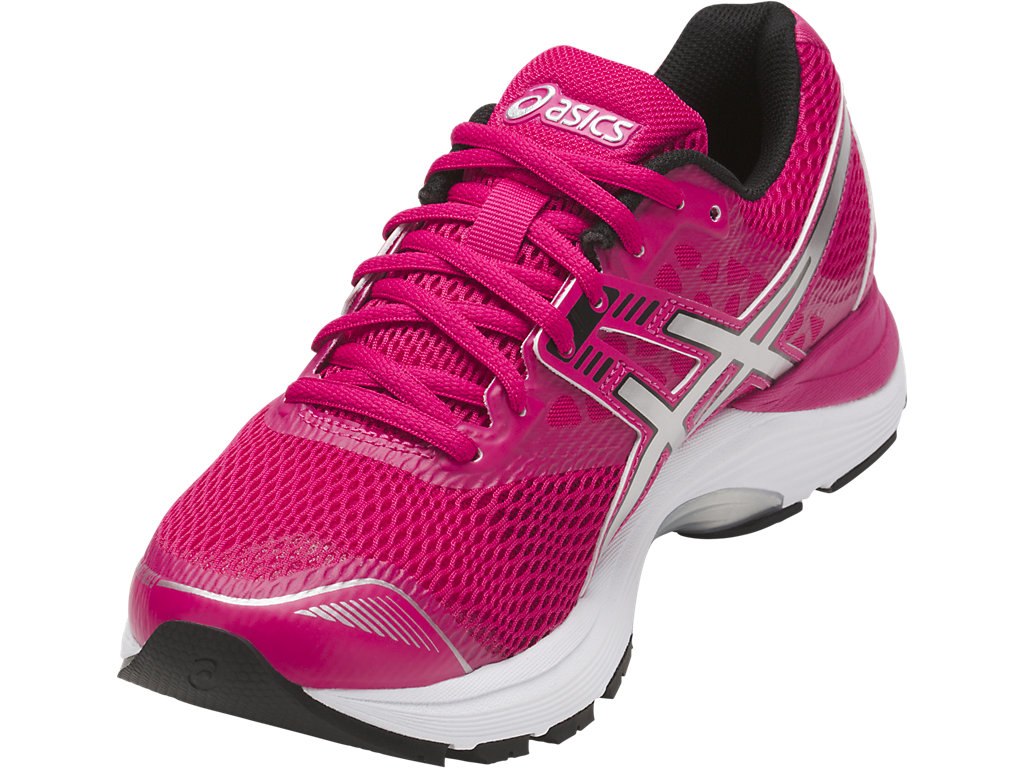 Asics Gel-Pulse 9 Running Shoes For Women Pink/Silver/Black 056OWBME