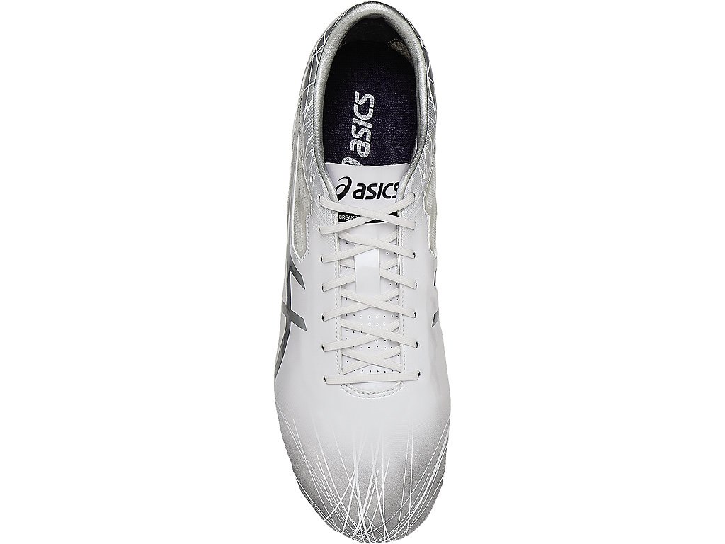 Asics Sonicsprint Shoes For Men White/Silver/Deep Grey 062VKUIG