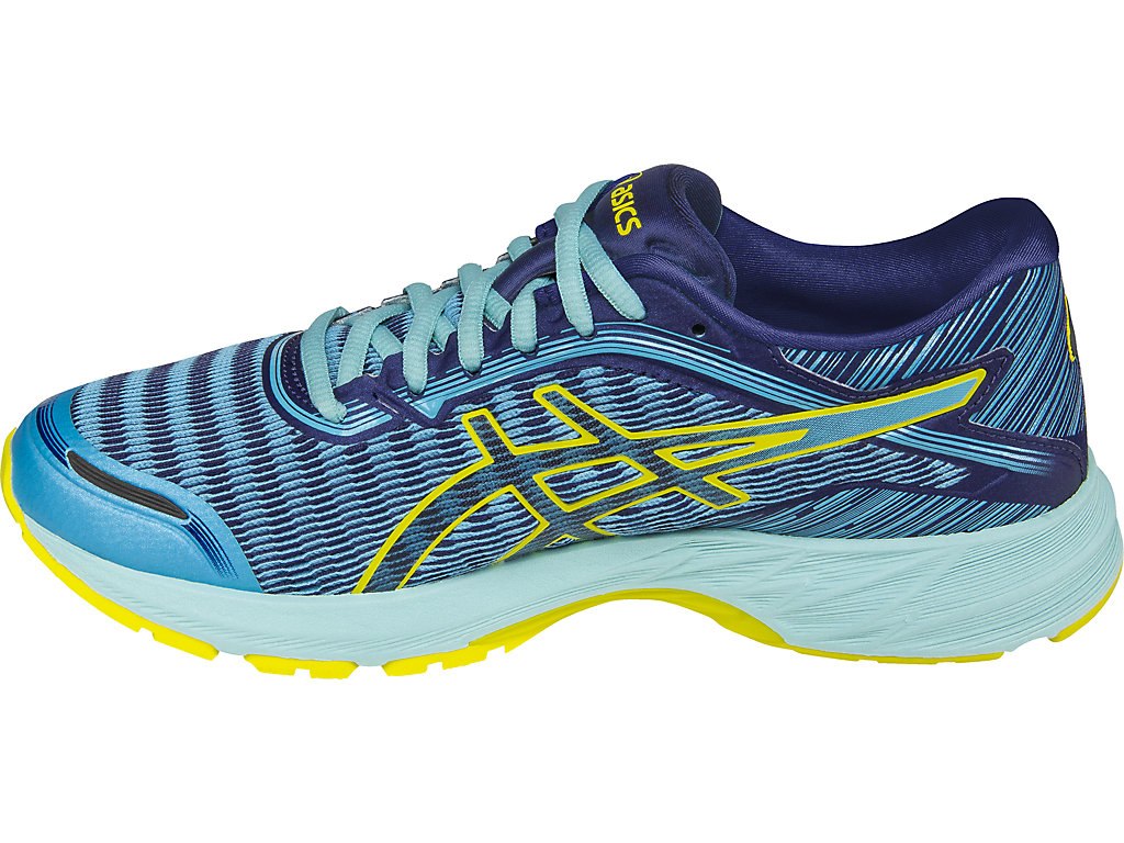 Asics Dynaflyte Running Shoes For Women Light Turquoise/Orange/Indigo Blue 068DVATK