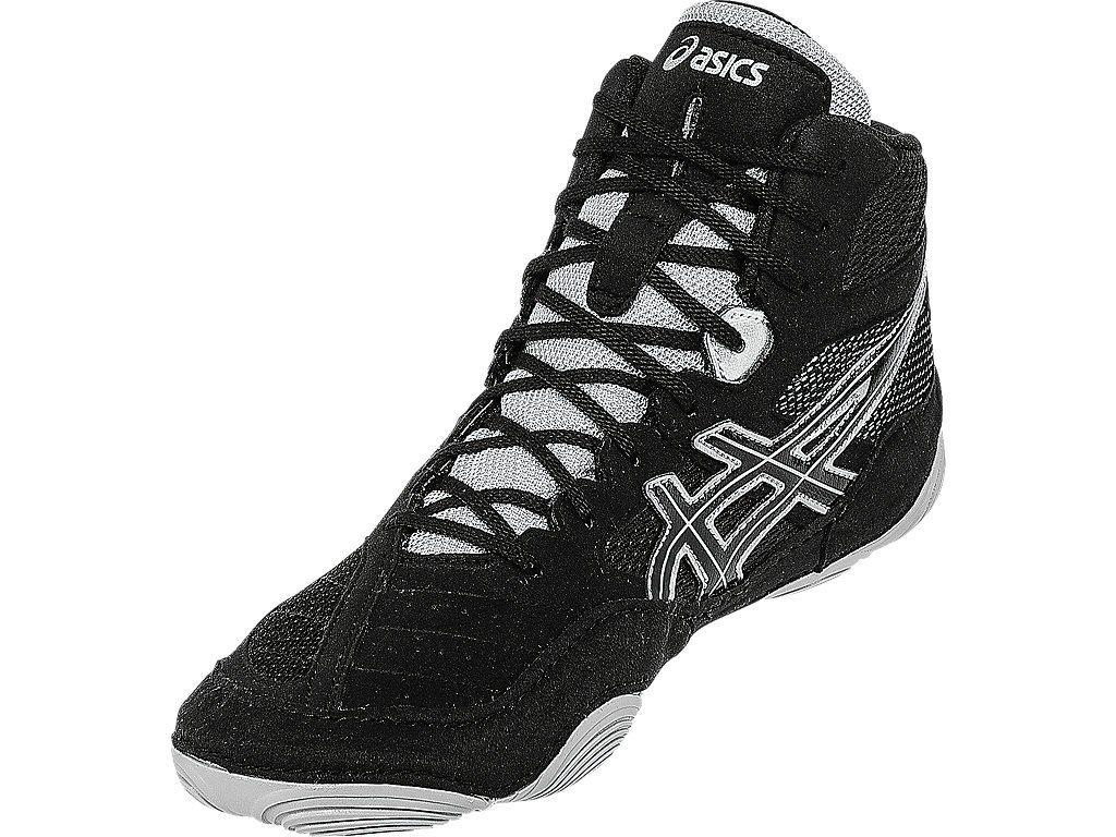 Asics Snapdown Wrestling Shoes For Men Black/Silver 069EBZEB