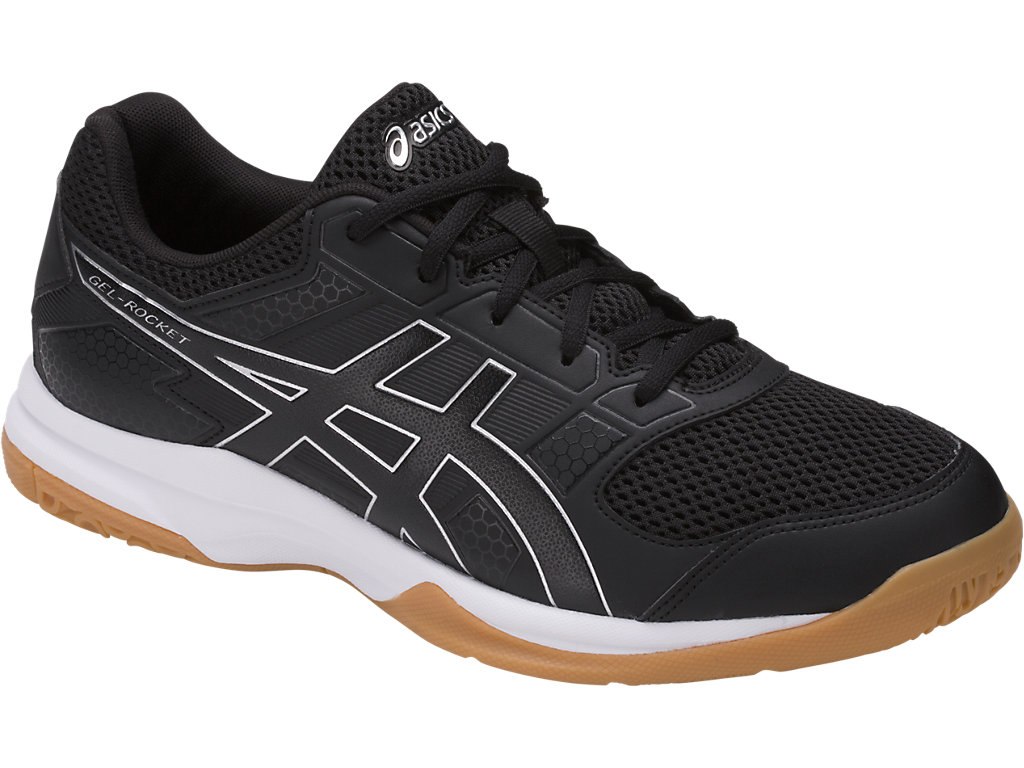 Asics Gel-Rocket 8 Shoes For Men Black/White 070MDHSU