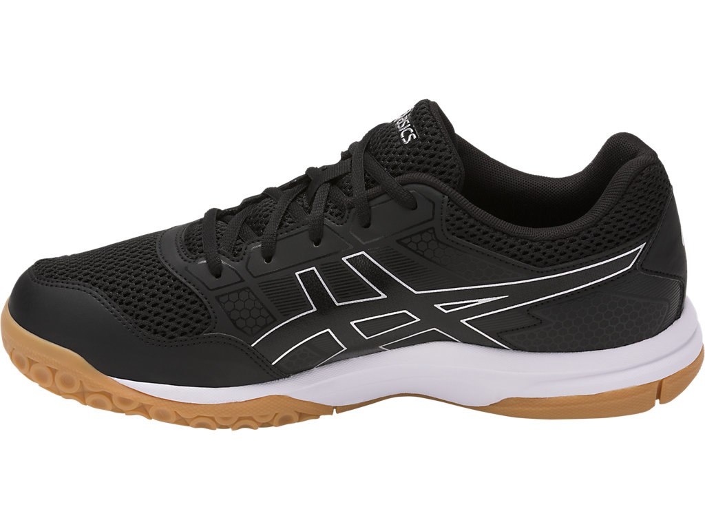 Asics Gel-Rocket 8 Shoes For Men Black/White 070MDHSU