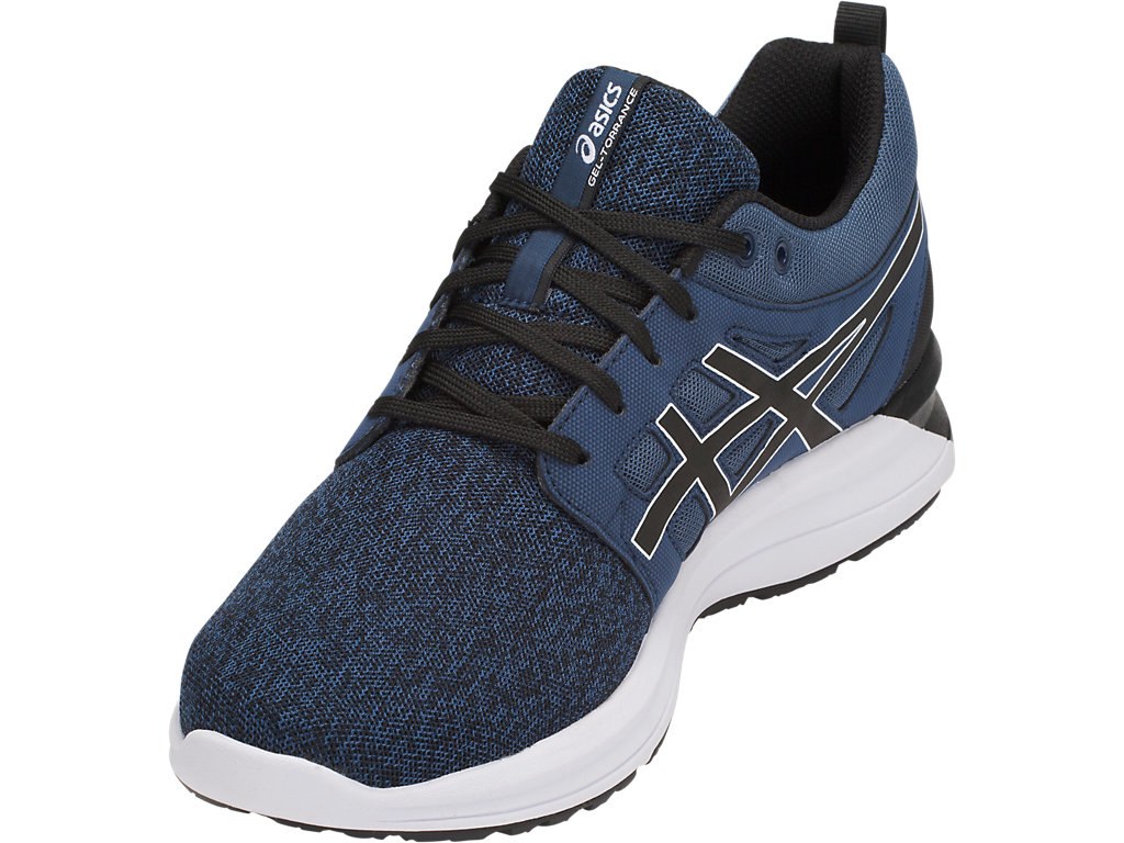 Asics Torrance Running Shoes For Men Dark Blue/Black/White 070RWTQD