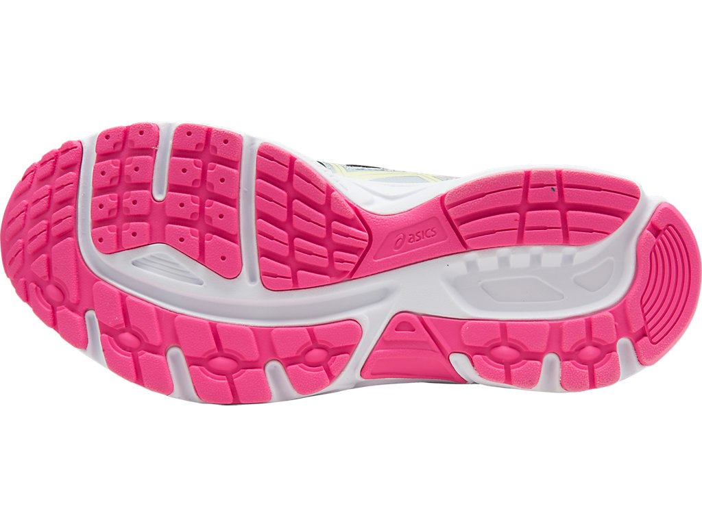 Asics Gel-Contend 4 Running Shoes For Kids Grey/Light Green/Pink 079NNOHU