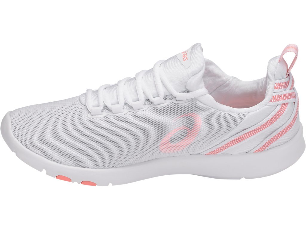 Asics Gel-Fit Sana Training Shoes For Women White/Pink/Grey 081KQFRI