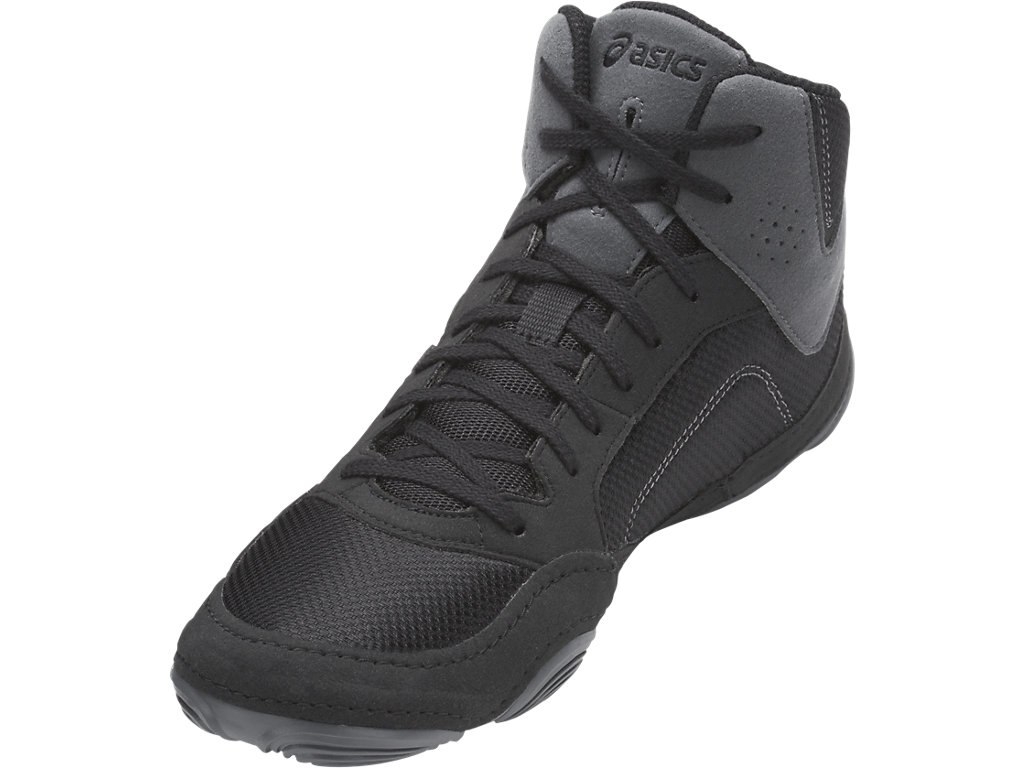 Asics Snapdown Shoes For Men Black/Dark Grey 085QWTHQ