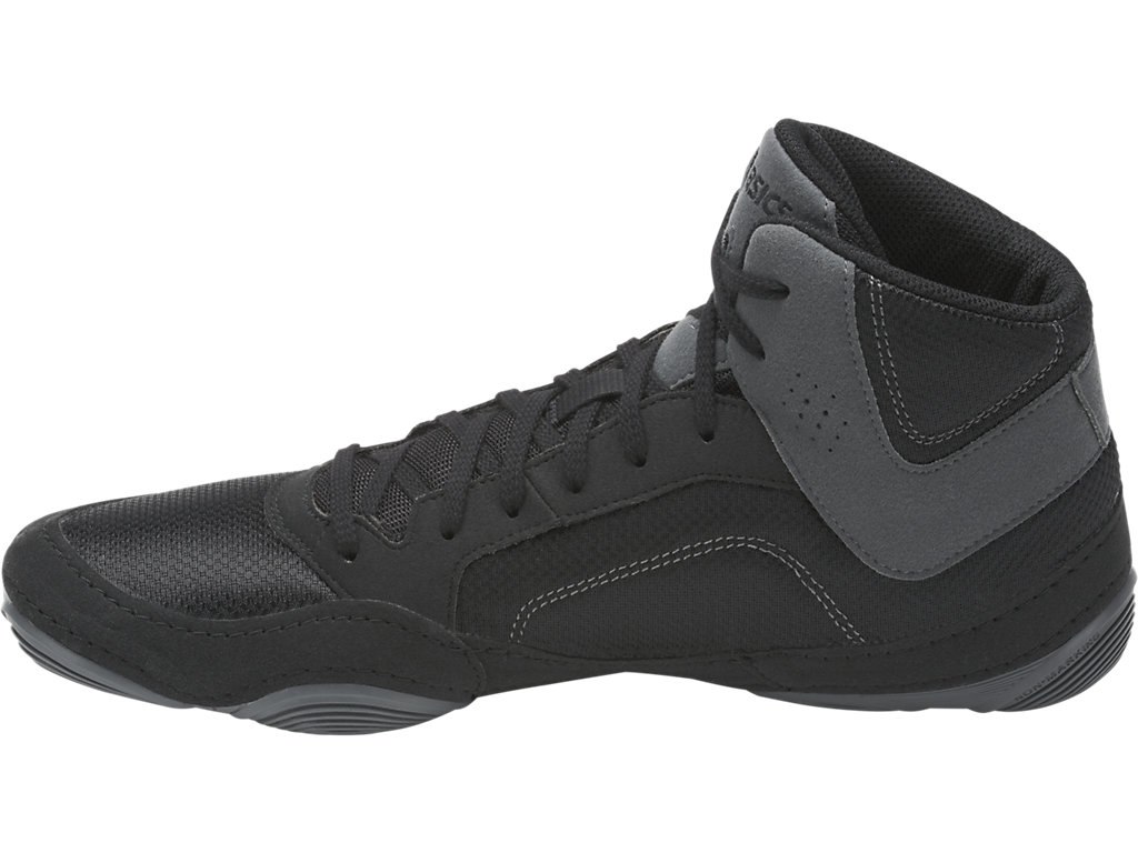 Asics Snapdown Shoes For Men Black/Dark Grey 085QWTHQ