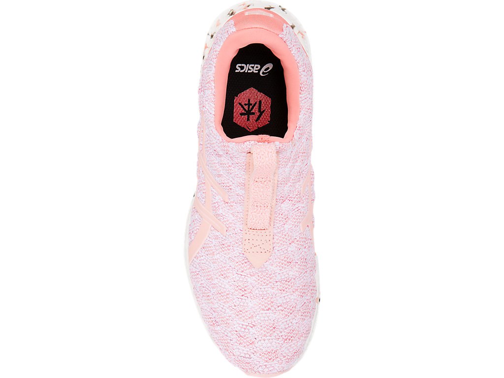 Asics Hypergel-Kenzen Running Shoes For Women Pink/Grey 088TCDZR