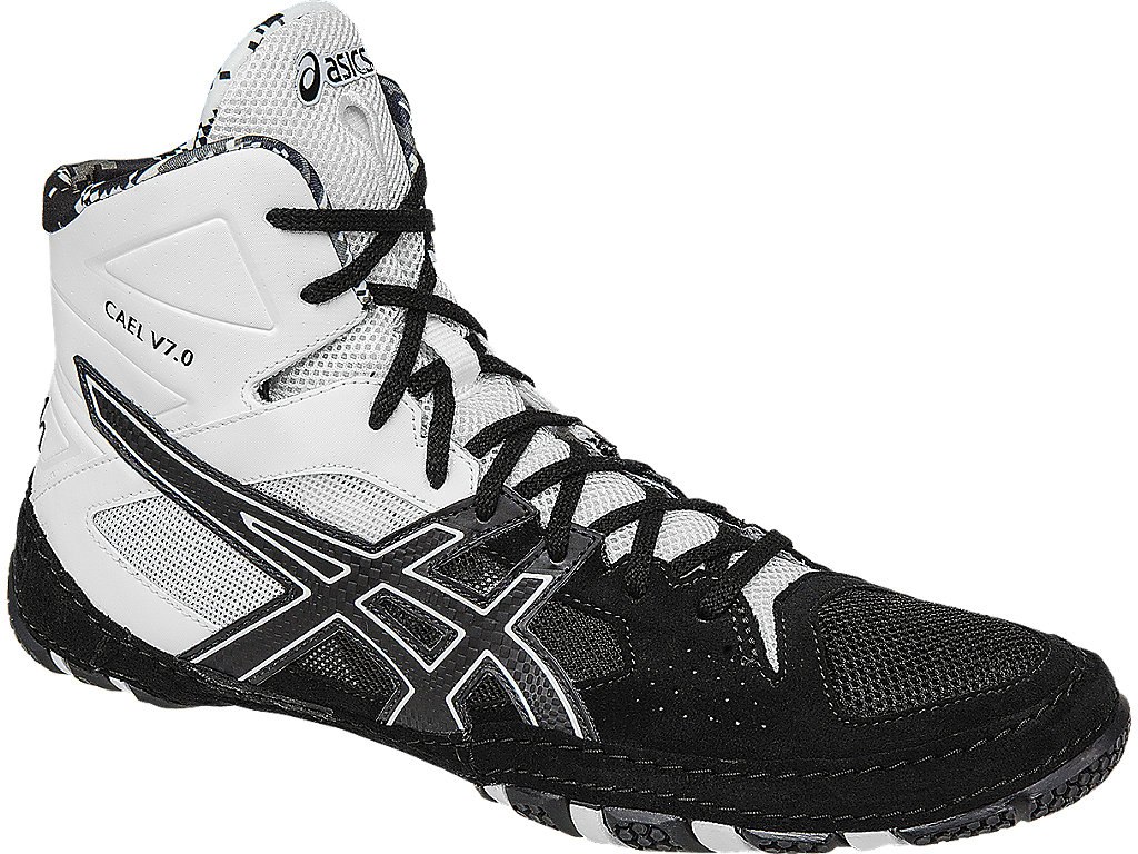 Asics Cael V7.0 Shoes For Men Black/White 103RRWML