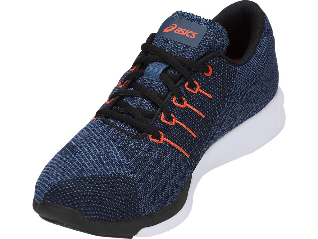 Asics Fuzex Running Shoes For Men Dark Blue/Black/Pink 105GWAKT