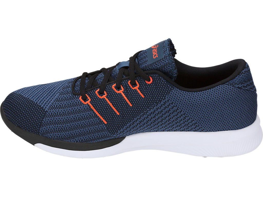 Asics Fuzex Running Shoes For Men Dark Blue/Black/Pink 105GWAKT