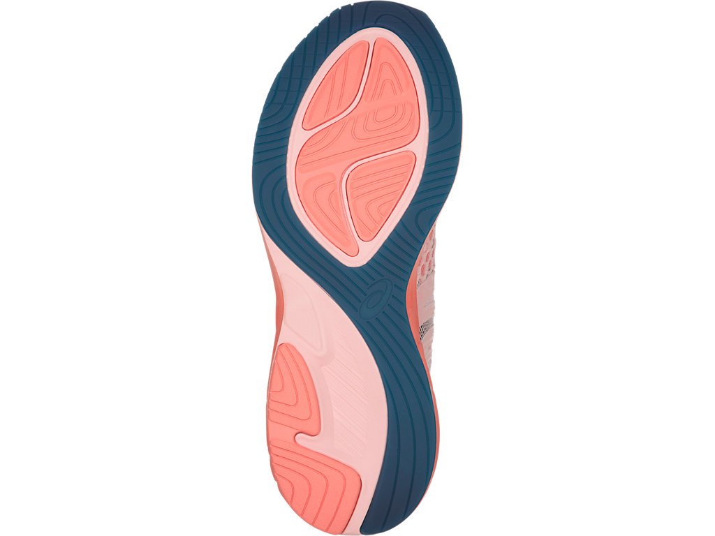 Asics Noosa Ff Running Shoes For Women Grey Pink/Dark Blue/Pink 109WITLO