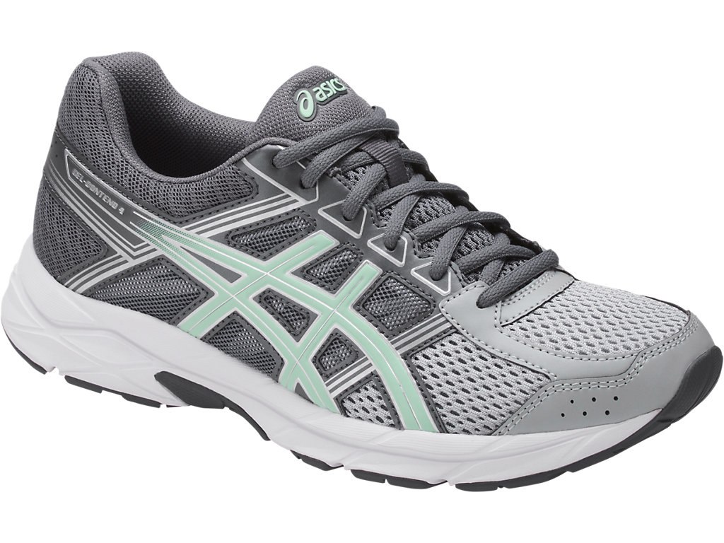 Asics Gel-Contend 4 Running Shoes For Women Grey/Silver 113IVLZB