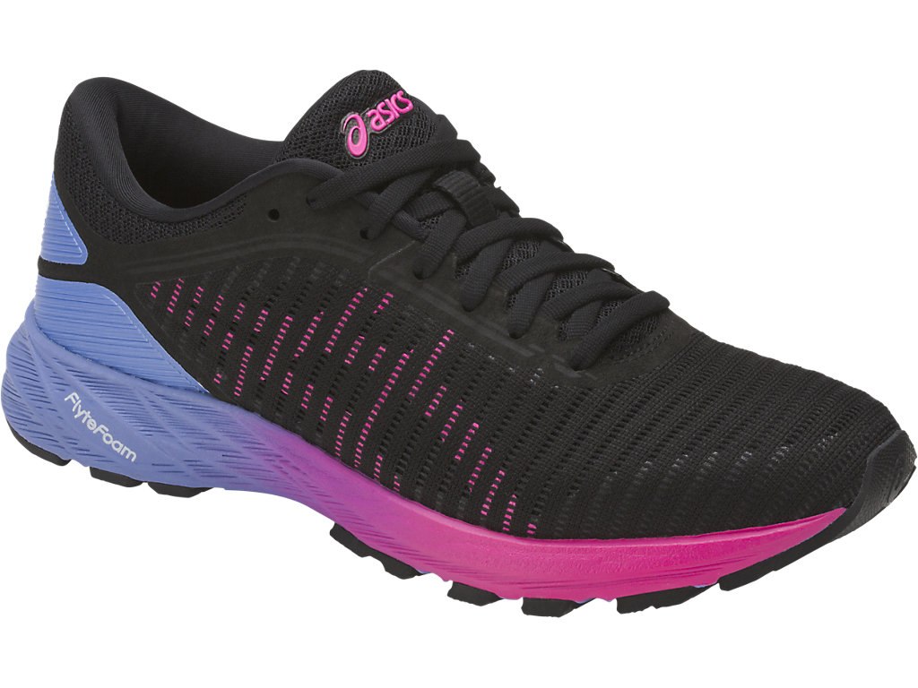 Asics Dynaflyte Running Shoes For Women Black/Pink 113XTJDS
