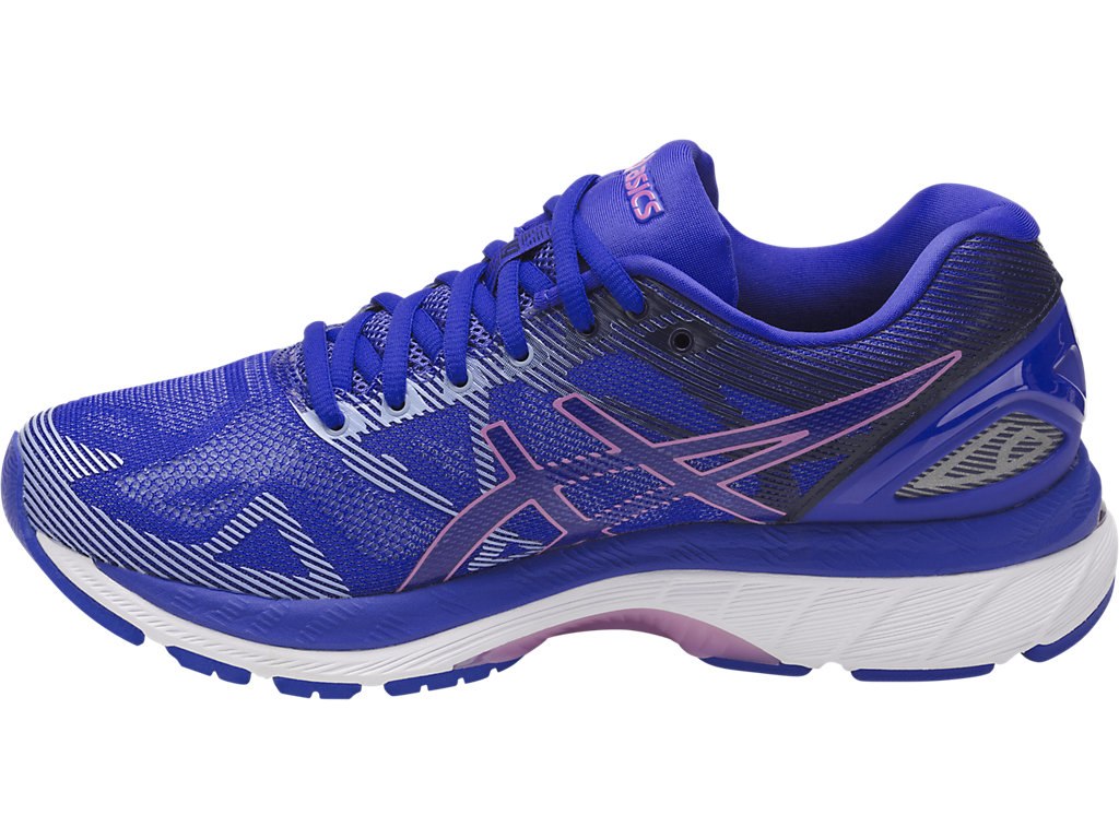 Asics Gel-Nimbus 19 Running Shoes For Women Blue Purple/Blue 116DKTMM