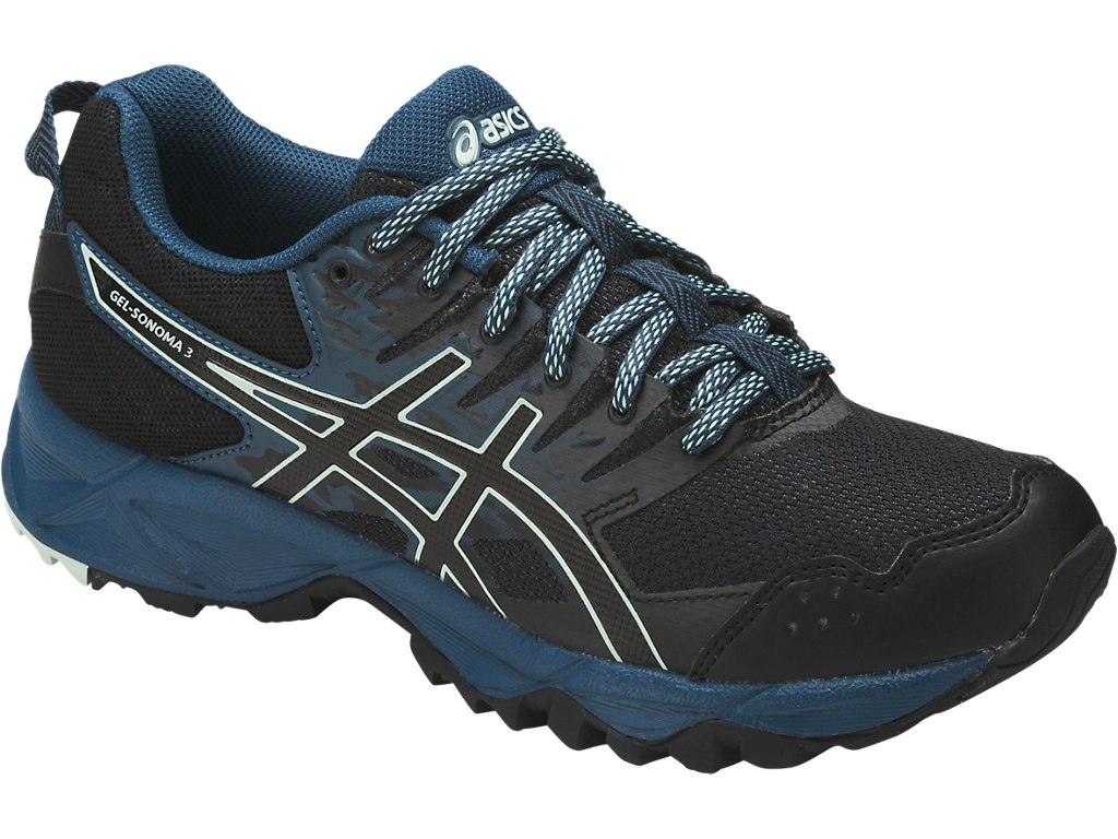 Asics Gel-Sonoma 3 Running Shoes For Women Blue/Black 120HHYRA