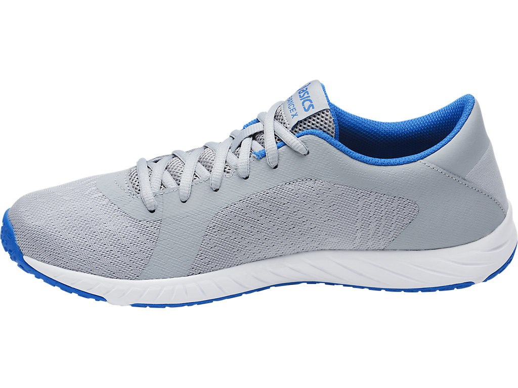 Asics Defiance X Training Shoes For Men Grey/Blue/White 123LRXWP