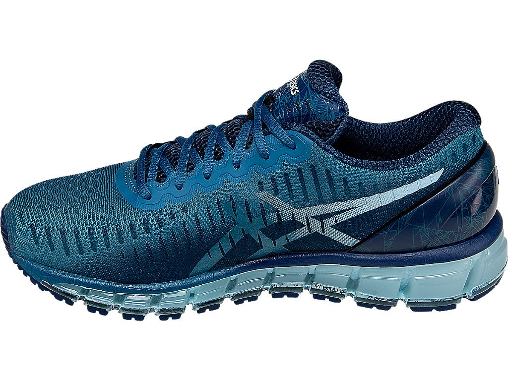 Asics Gel-Quantum 360 Running Shoes For Men Blue 124TTZUZ