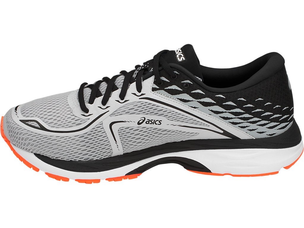 Asics Gel-Cumulus 19 Running Shoes For Men Grey/White/Blue 125AUMFL