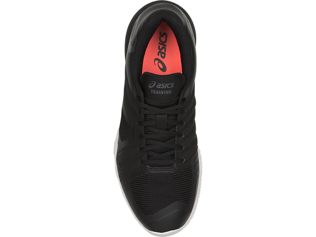 Asics Conviction X Training Shoes For Women Black/Dark Grey/Coral 125ROYOH