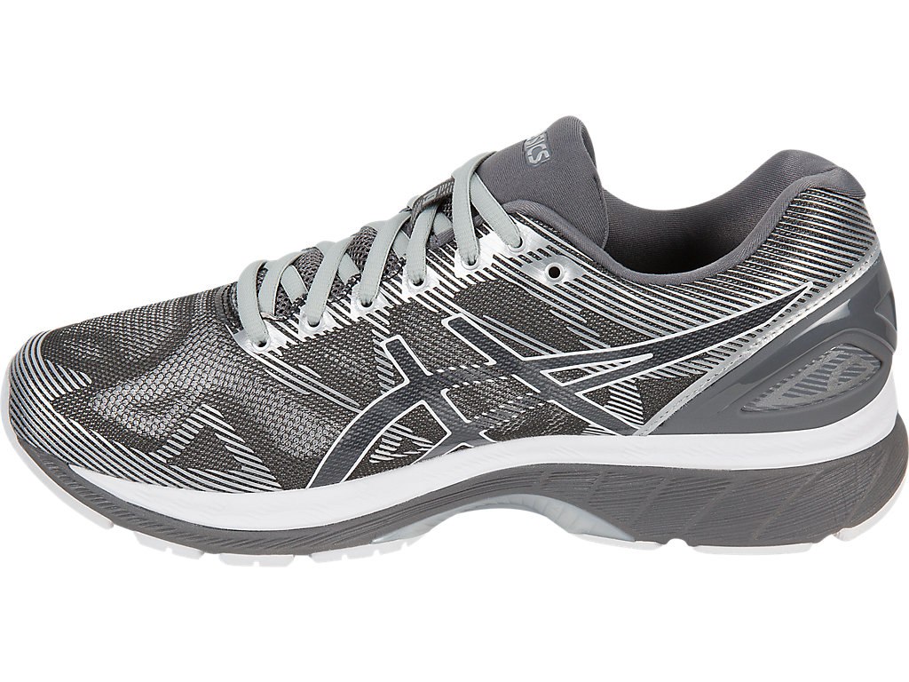 Asics Gel-Nimbus 19 Running Shoes For Men Dark Grey/White/Silver 126JESGF