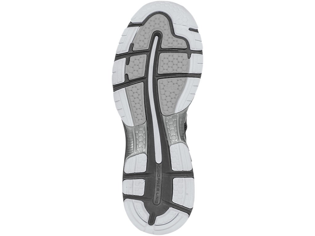 Asics Gel-Nimbus 19 Running Shoes For Men Dark Grey/White/Silver 126JESGF