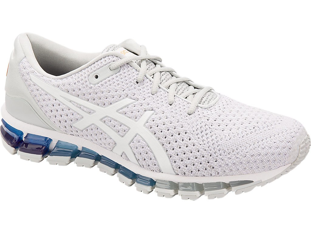 Asics Gel-Quantum 360 Running Shoes For Men Grey/White 128GJIOA