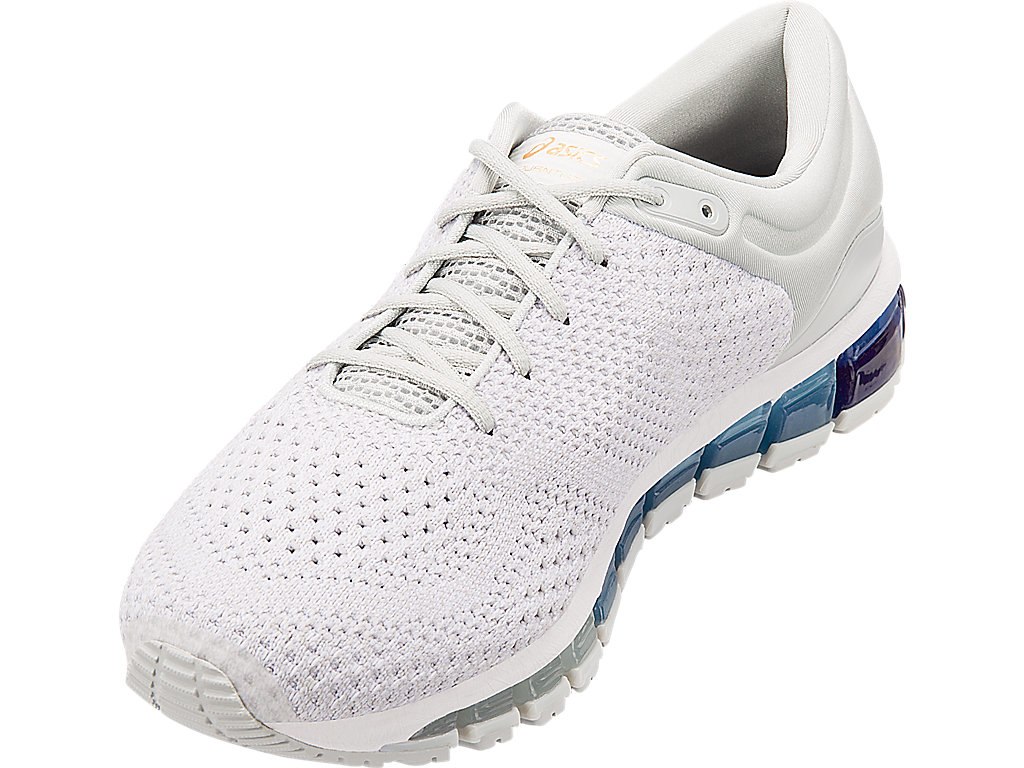 Asics Gel-Quantum 360 Running Shoes For Men Grey/White 128GJIOA