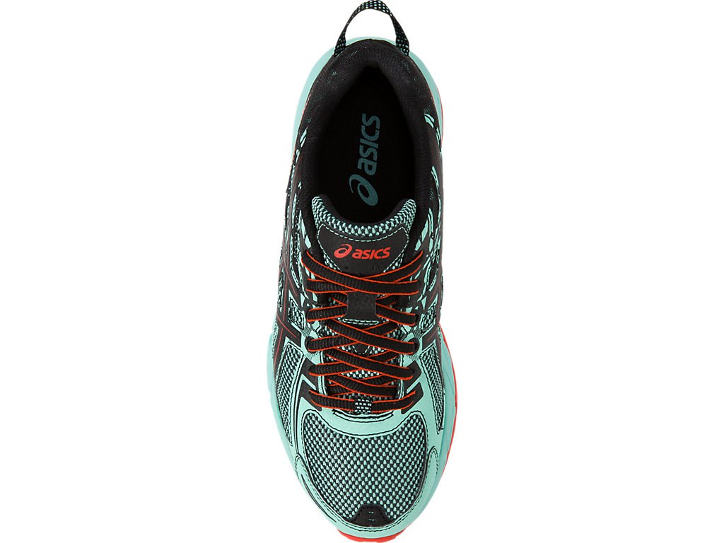 Asics Gel-Venture 6 Running Shoes For Women Green/Black/Pink 130WCZAP