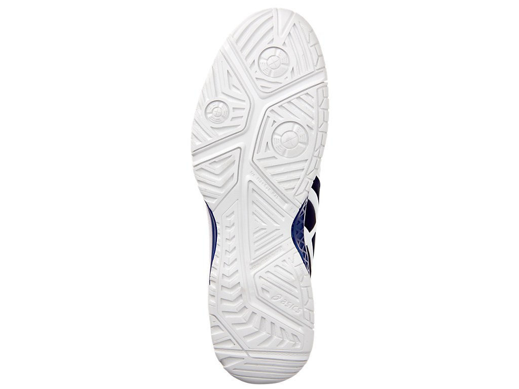 Asics Gel-Resolution 7 Tennis Shoes For Men Navy/White/Silver 131GHPDQ