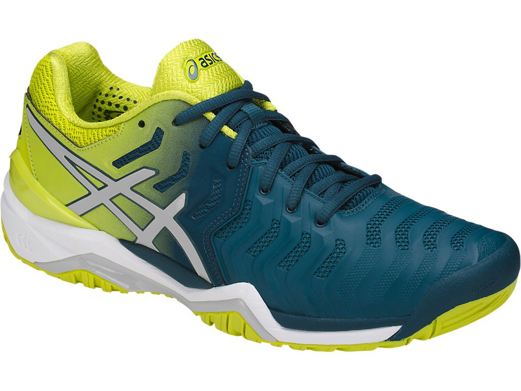 Asics Gel-Resolution 7 Tennis Shoes For Men Blue/White 141WHYGD